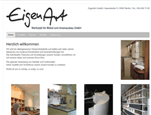 Tablet Screenshot of eigen-art.de